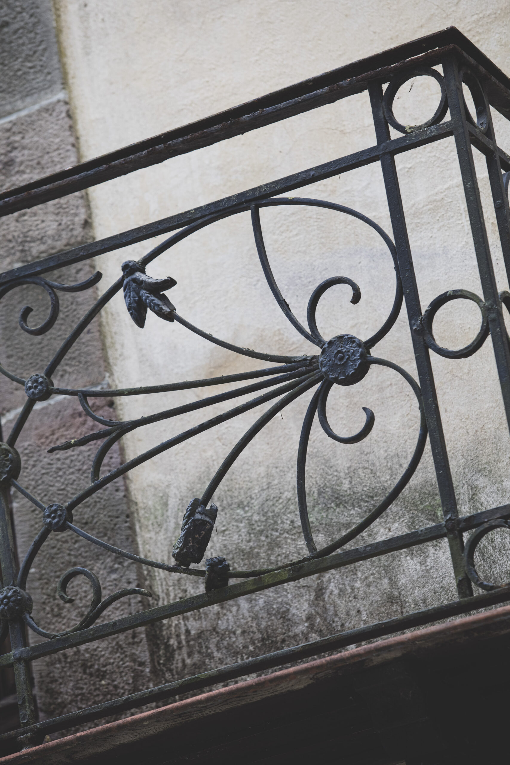 La balconada de Palacio La Gloria