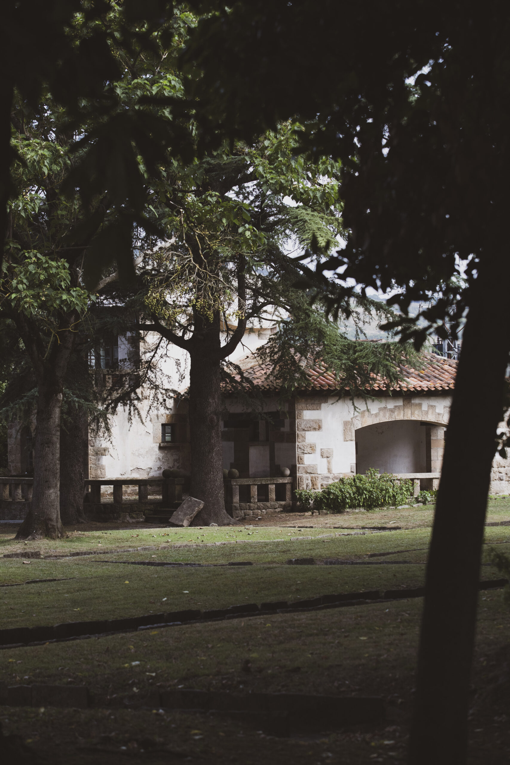 El jardín y la pradera de Palacio La Gloria